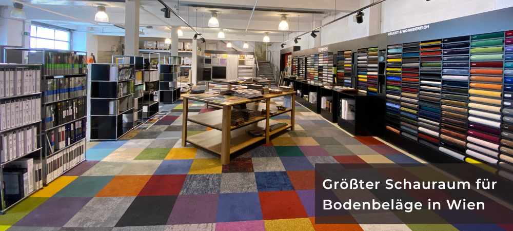 Größter Schauraum für Bodenbeläge in Wien VFloor - Größter Schauraum für Bodenbeläge in Wien